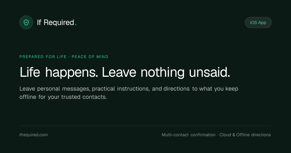 If Required screenshot
